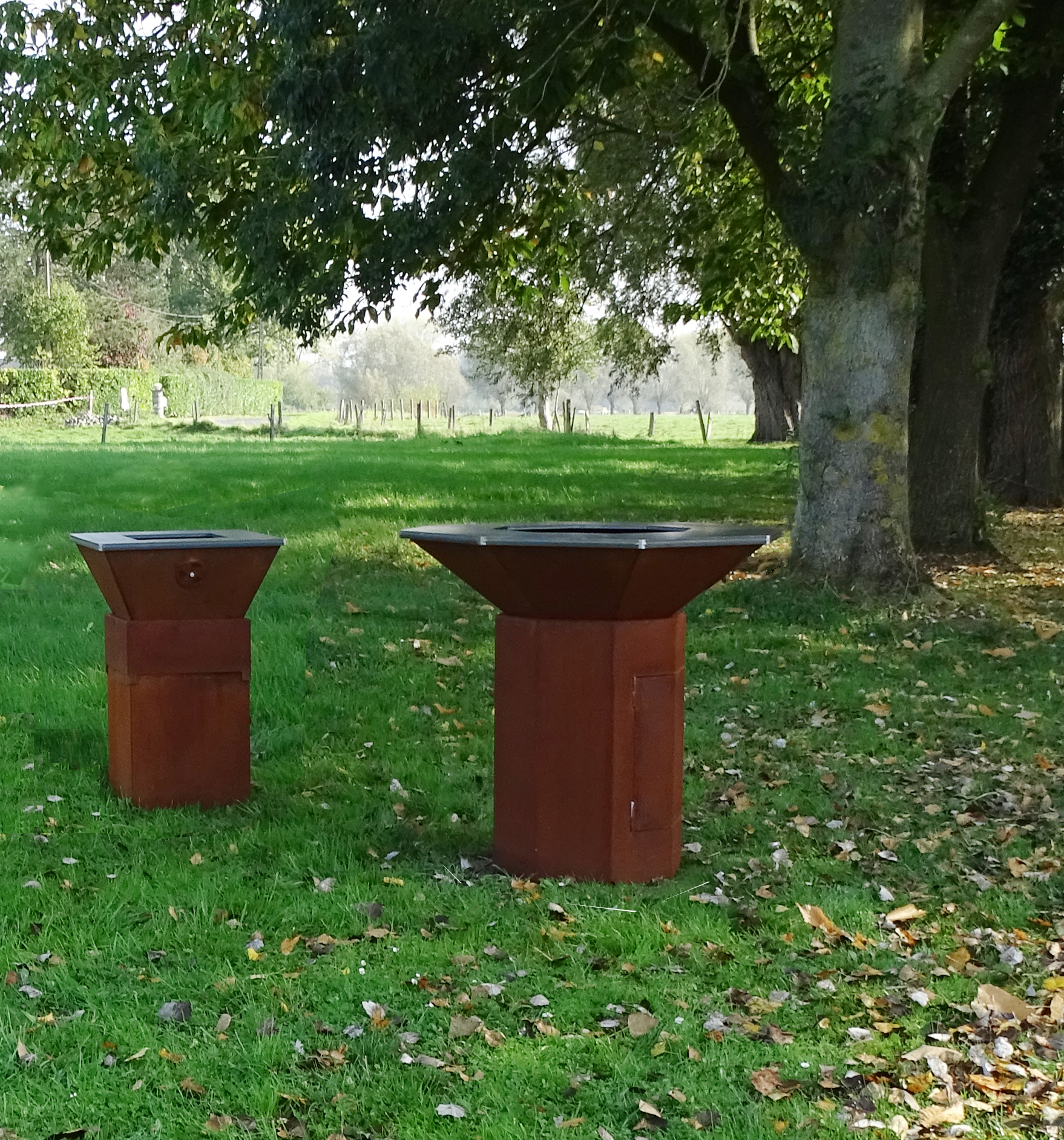 Barbecues Corten Steel BioBlaze Fireplaces